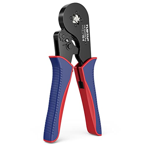 Aderendhülsenzange 0.08-16mm² - TUBTAP® Crimpzangen Für AWG 28-5,Crimp Zange, Presszange,16-4 von TUBTAP