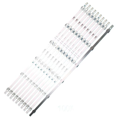 TUCANSBP 3V 6 Lichter 611mm LED-Hintergrundbeleuchtungsstreifen kompatibel for Hisense 65 TV LB6507M V0 65H6570F 65H6510G H65B7100 H65B7300 HD650V1U72-T0L1 HE659XH H von TUCANSBP