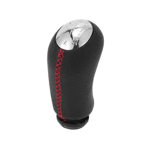 TUCKBOLD 5-Gang-Schaltknauf für Renault Captur I Langlebig Nr. 8200079112 | Vorderer Automatikgetriebeschalthebelknopf Schwarz Rot Kunststoff 1 Stk TUCKBOLD 5-Gang-Schaltknauf für Renault Captur I Langlebig Nr. 8200079112 | Vorderer Automatikgetriebeschalthebelknopf Schwarz Rot Kunststoff 1 Stk von TUCKBOLD