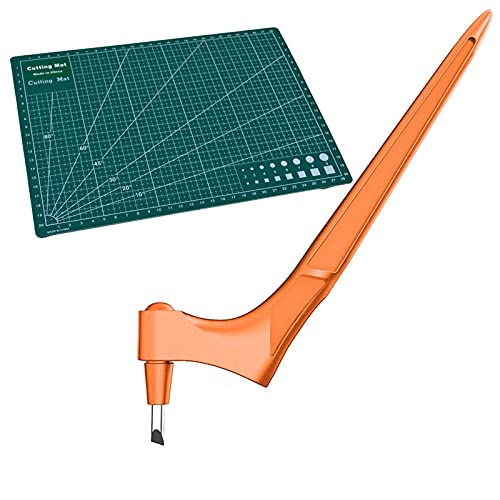 Cutting Precision Art Craft 360-Grad-Werkzeuge Carving Rotating ArtsCrafts & Sewing Bürodekorationen Für Die Arbeit (ORANGE, One Size) von TUDUZ