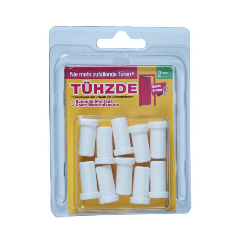 TÜHZDE Türbandhaube weiß Aufbauhöhe 2 mm von TÜHZDE