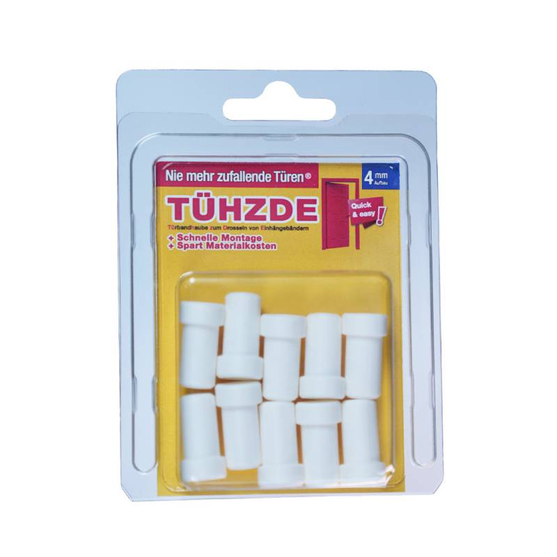 TÜHZDE Türbandhaube weiß Aufbauhöhe 4 mm von TÜHZDE