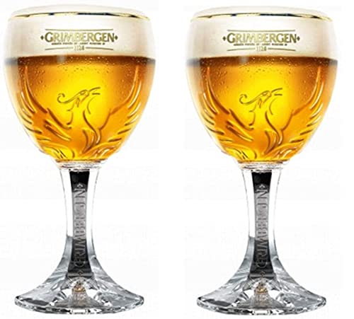 TUFF LUV Grimbergen Bierkelch / Glas, 33 cl, 2 Stück von TUFF LUV