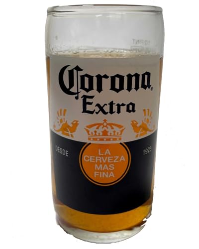 TUFF LUV Corona-Bierglas, 1,27 l, transparent, 0,5 l von TUFF LUV