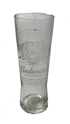 TUFF LUV Offizielles Budweiser Nukleiertes Glas (King of Beers) von TUFF LUV