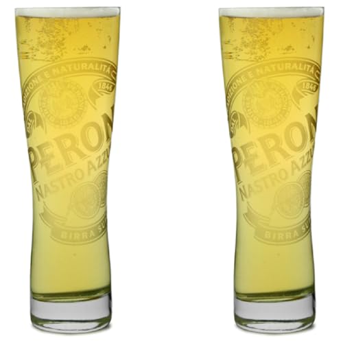 TUFF LUV Peroni Pint-Gläser, kernhaltig, 2 Stück von TUFF LUV