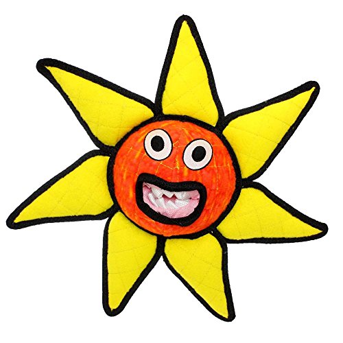 Tuffy T-A-Ball-Flwr-Red Alien-Ball, mit Blumenmotiv, rot Tuffy T-A-Ball-Flwr-Red Alien-Ball, mit Blumenmotiv, rot von TUFFY