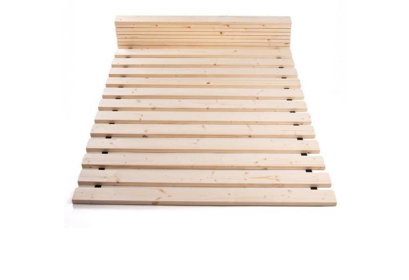 Rollrost Lattenrost Rolllattenrost 70 x 190 cm 20mm 300kg "stabiler Rollrost", TUGA-Holztech, Breite 70 80 90 100 120 140 160 180 200 Länge 140 190 200 210 220 von TUGA-Holztech