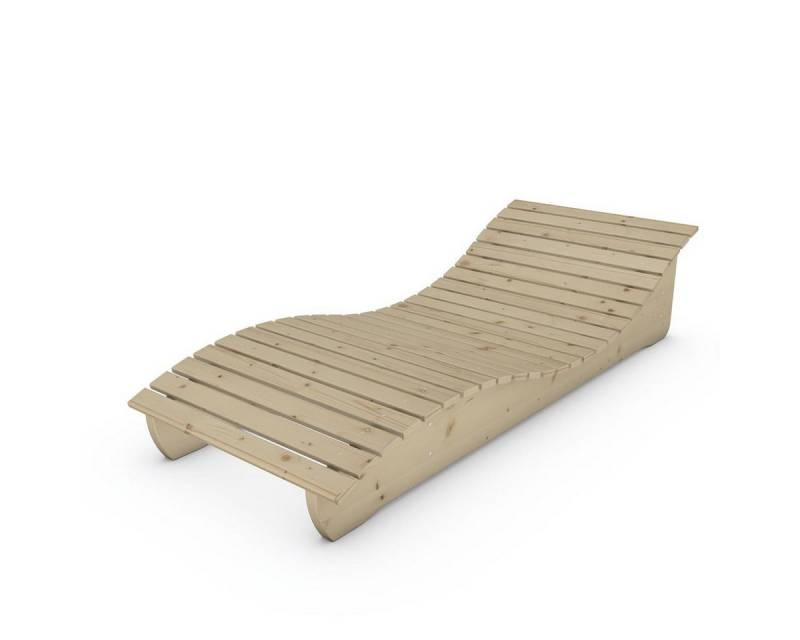 TUGA-Holztech Gartenliege Relaxliege "Relax-Gertl" Größe & Holzart wählbar, Breite: 70cm 80cm 90cm 100cm 120cm 140cm Holzart: Fichte Lärche Zirbe von TUGA-Holztech