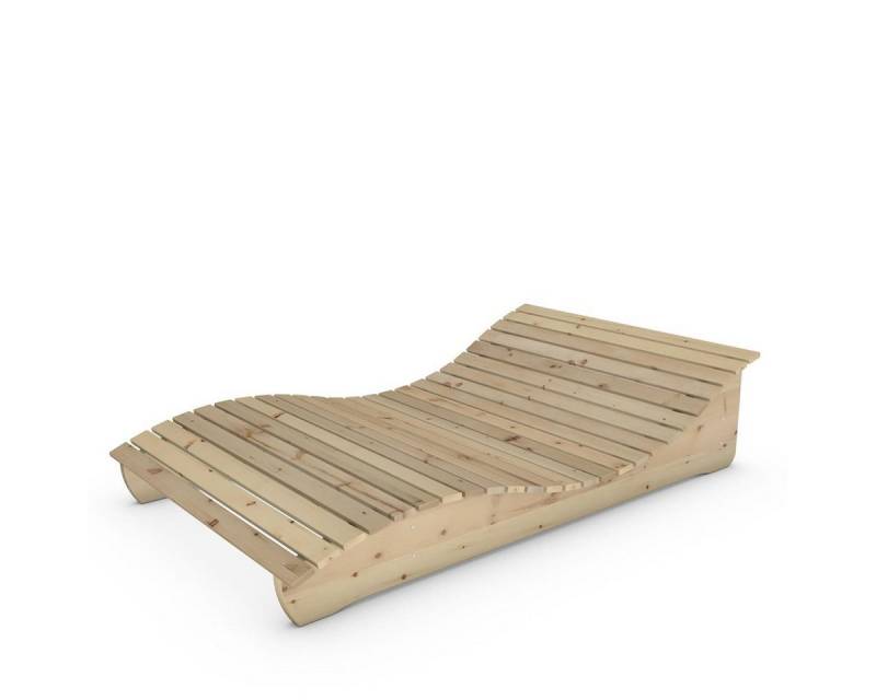 TUGA-Holztech Gartenliege Relaxliege "Relax-Gertl" Größe & Holzart wählbar, Breite: 70cm 80cm 90cm 100cm 120cm 140cm Holzart: Fichte Lärche Zirbe von TUGA-Holztech