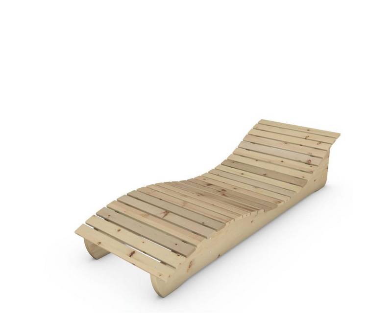 TUGA-Holztech Gartenliege Relaxliege "Relax-Gertl" Größe & Holzart wählbar, Breite: 70cm 80cm 90cm 100cm 120cm 140cm Holzart: Fichte Lärche Zirbe von TUGA-Holztech