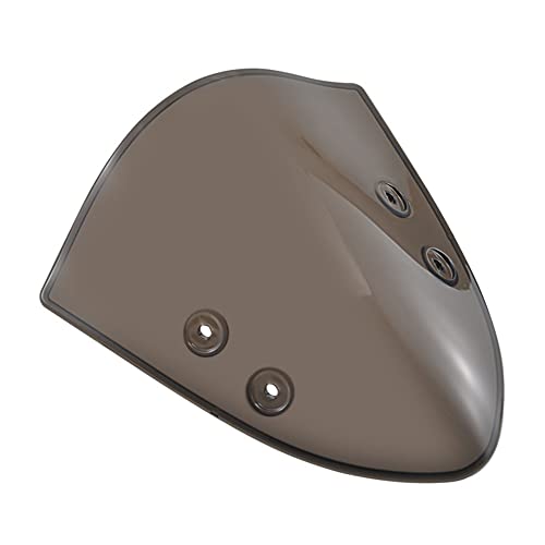 TUHBCX Motorrad Windschild Für 12-14. ER-6N Motorradverkleidung Windschutzscheibe Wind Deflector Screen Shutter Flyscreen Scheinwerfer Front Glas Visier(Smoke) von TUHBCX