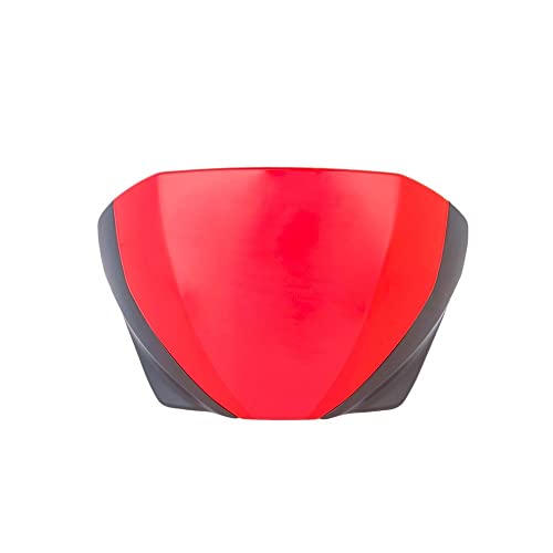 TUHBCX Motorrad Windschild Motorrad Windschutzscheibe Für Trident 660 2021-2022 Windschutzscheibe Wind Fliegengitter Luftstromabweiser Scheinwerfer Oberer Schild(Rood) von TUHBCX