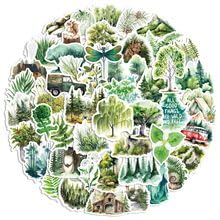 50Stück Wild Forest Aufkleber für Motorrad,Fahrrad,Stoßstange,Laptop,Computer,Kühlschrank,Niedliche Natur Wald Wasserdicht Vinyl Decal,Junge Erwachsene Geschenk,Pflanze Aesthetic Graffiti Sticker von TUIOBUN