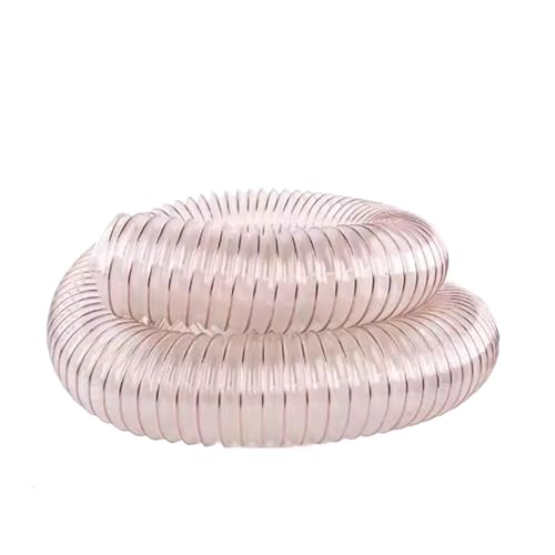 1 Meter * 0,63 Mm Dicke * Innendurchmesser 25–120 Mm Transparentes PU-Rohr Staubabsaugung Vakuum-Rauchabluftschlauch Auspuffrohr Luftrohr(90mmX0.63mm) von TUITA