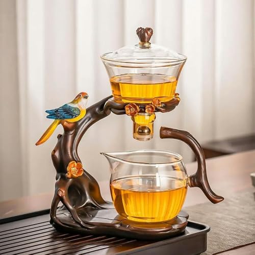 Glas Automatische Tee-Set Lazy Tea Maker High End Magnetische Saug Teekanne von TUITA