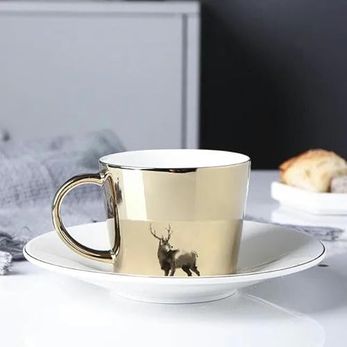 Kreative Pferd Anamorphic Tasse Spiegel Reflexion Tasse Kolibri Tasse Kaffee Tee Set Mit Untersetzer 90 ml-220 ml wasser flasche von TUITA