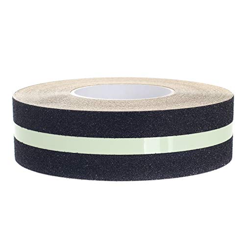 TUKA-i-AKUT [20 meter x 5cm] Rutschfestes Leuchtband Extra Stark Selbstklebend, Glow in Dark, Verbessert Grip, Anti-Rutsch-Leuchtklebeband Sicherheitsband für Innen- und Außenbereich, TKD5037 von TUKA-i-AKUT