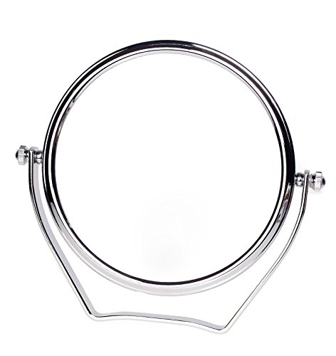 TUKA Designed Kosmetikspiegel 7 Fach, 6 inch Doppelseitiger Tischspiegel Handspiegel Reisespiegel, 360° drehbar Rasierspiegel Badezimmerspiegel verchromten : Normal + 7X Vergrößerung, TKD3102-7x TUKA Designed Kosmetikspiegel 7 Fach, 6 inch Doppelseitiger Tischspiegel Handspiegel Reisespiegel, 360° drehbar Rasierspiegel Badezimmerspiegel verchromten : Normal + 7X Vergrößerung, TKD3102-7x von TUKA-i-AKUT