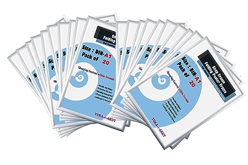 TUKA-i-AKUT 20er A1 Klapprahmen aus Aluminium 25 mm Profil, Plakatrahmen Wechselrahmen Poster Rahmen Schnapprahmen Aufklappbar mit Schutzscheibe Befestigungsmaterial, Silber Farbe, TKD8420-A1-20X TUKA-i-AKUT 20er A1 Klapprahmen aus Aluminium 25 mm Profil, Plakatrahmen Wechselrahmen Poster Rahmen Schnapprahmen Aufklappbar mit Schutzscheibe Befestigungsmaterial, Silber Farbe, TKD8420-A1-20X von TUKA-i-AKUT