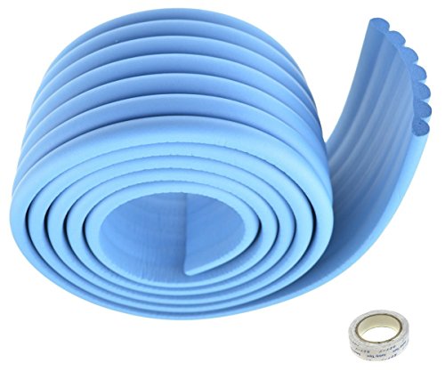 Universal Sicherungspuffer 2Mx80mm Stoßschutz Schwamm Kissen Blau TKD7002 von TUKA-i-AKUT