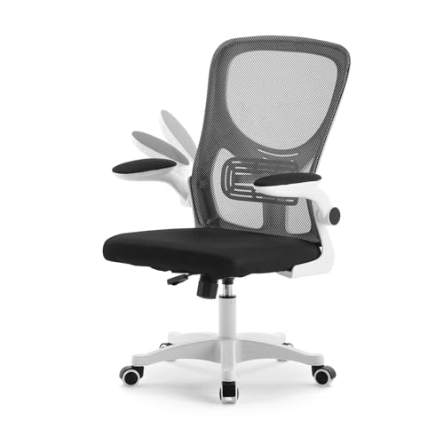 TUKAILAI Bürostuhl Ergonomischer Schreibtischstuhl mit Verstellbarer Armlehnen Lendenwirbelstütze, Chefsessel aus Nylon Kunststoff Metall, Höhenverstellbar 360° Drehbar, Drehstuhl für Büro, Weiß TUKAILAI Bürostuhl Ergonomischer Schreibtischstuhl mit Verstellbarer Armlehnen Lendenwirbelstütze, Chefsessel aus Nylon Kunststoff Metall, Höhenverstellbar 360° Drehbar, Drehstuhl für Büro, Weiß von TUKAILAI