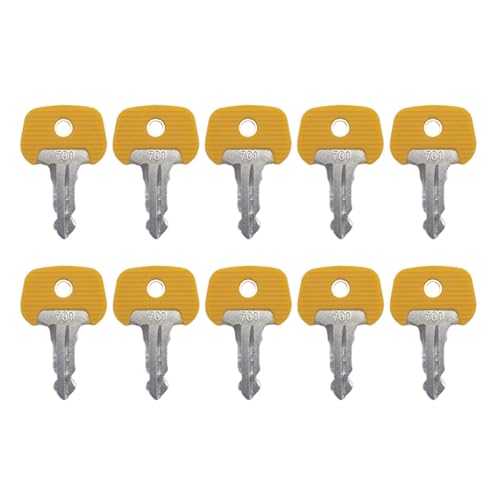 TUKEVA 10 Stück Stapler schlüssel 701 Stapler Schlüssel für Jungheinrich Plant Key Ersatzschlüssel für Gabelstapler baumaschinen schlüssel Ersatz 701 Zündschlüssel für Jungheinrich Gabelstapler (701) TUKEVA 10 Stück Stapler schlüssel 701 Stapler Schlüssel für Jungheinrich Plant Key Ersatzschlüssel für Gabelstapler baumaschinen schlüssel Ersatz 701 Zündschlüssel für Jungheinrich Gabelstapler (701) von TUKEVA