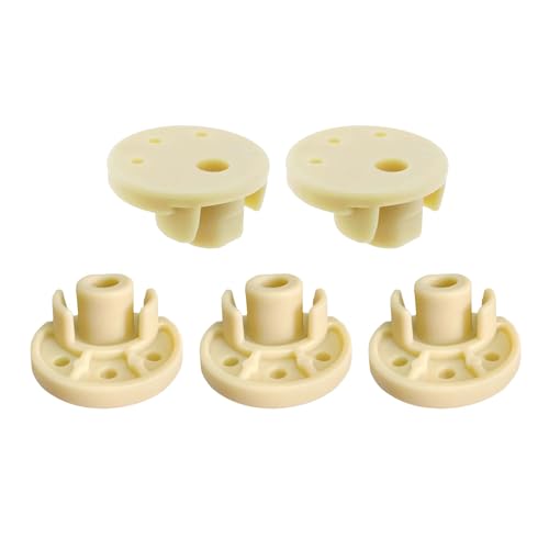 TUKEVA 5 Stück Gummi Fuß für KitchenAid Mixer Standmixer Gummifuß Gummifuß für Standmixer Standmixer Ersatzteile für AP4326634,9709707,AP6013808 zur Stabilisierung von Küchengeräten (Gelb) von TUKEVA