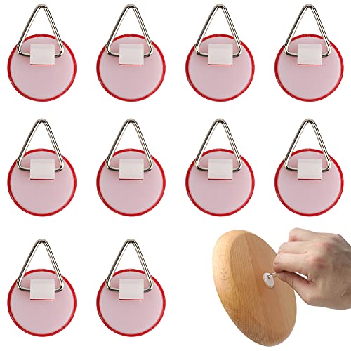 Wandtellerhalter, Klebehaken Bilder, Bilderhaken Selbstklebend, Bildaufhänger Selbstklebend, Klebehaken Bilderrahmen, Bilderhaken, Für Zahlreiche Bereiche Wie Bad, Küche, Wohnzimmer, 10 Pcs von TUKNN