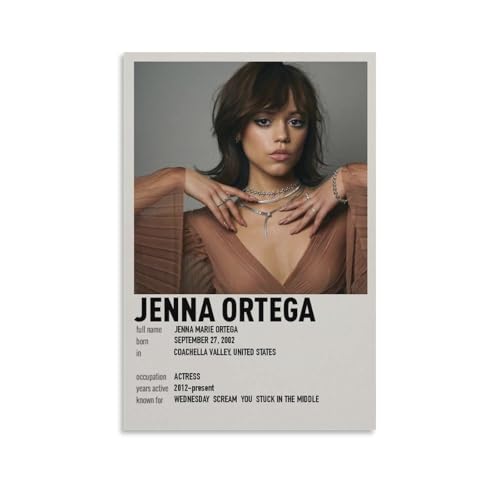 TULAOJI Jenna Ortega Posterdruck, moderne Dekoration für Zuhause, Schlafzimmer, ungerahmt, 20 x 30 cm TULAOJI Jenna Ortega Posterdruck, moderne Dekoration für Zuhause, Schlafzimmer, ungerahmt, 20 x 30 cm von TULAOJI