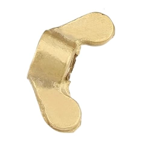 1–3 Stück GB62 Messing-Schmetterlingsmuttern M3 M4 M5 M6 M8 M10 M12 M14 M16, handfest, Flügelmuttern(M10-1pcs) von TULDYS
