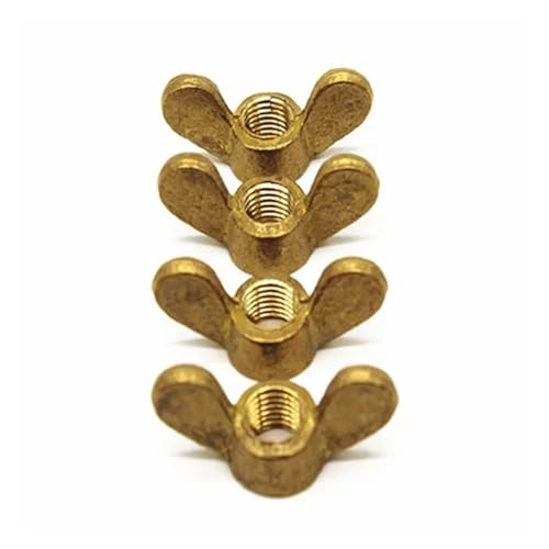 5 stücke M10 M12 M14 M16 M20 Mutter Flügelmuttern Handschraube Messing(M16 5pcs) von TULDYS