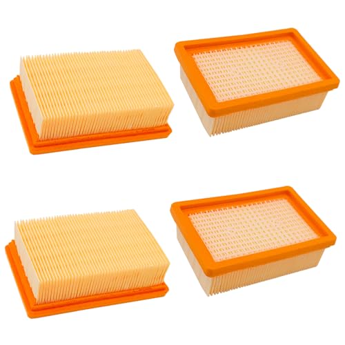 4 Stück Flachfaltenfilter Anwendbar für Kärcher Staubsauger Filter Mehrzwecksauger Ersetzen für MV4 MV5 MV6 Staubsauger Zubehör 16 * 10.2 * 4.7cm 4 Stück Flachfaltenfilter Anwendbar für Kärcher Staubsauger Filter Mehrzwecksauger Ersetzen für MV4 MV5 MV6 Staubsauger Zubehör 16 * 10.2 * 4.7cm von TULEBOLIAN
