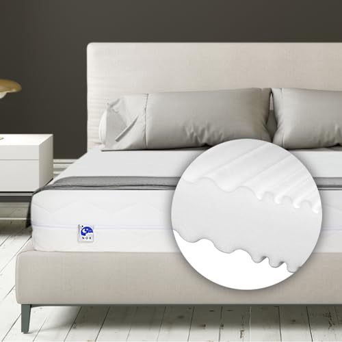TULENA Matratze 90x190 cm 16 cm hoch Ortho mit waschbarem Bezug - Orthopädische Matratze für Boxspringbett oder Standard Bett mittelfest H3 TULENA Matratze 90x190 cm 16 cm hoch Ortho mit waschbarem Bezug - Orthopädische Matratze für Boxspringbett oder Standard Bett mittelfest H3 von TULENA