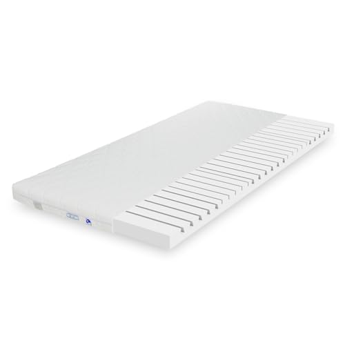 TULENA Ortho Komfortschaum Matratzentopper 130 x 190 cm 7cm hoch für optimale Körperanpassung Mattress Topper 130x190 ÖKO-TEX Zertifiziert von TULENA