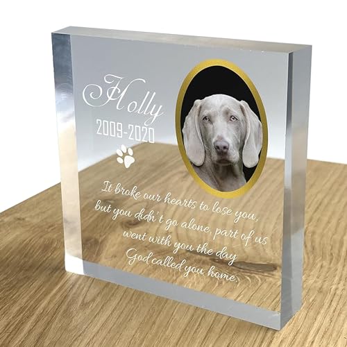 TULLUN Personalisierte Individuelle Benutzerdefinierte Haustier Denkmal Hund Katze Tier Acryl Kristall Klar Block 3D Effekt Plaque Plakette Foto Text Name Datum - Foto & Name |Weiß| TULLUN Personalisierte Individuelle Benutzerdefinierte Haustier Denkmal Hund Katze Tier Acryl Kristall Klar Block 3D Effekt Plaque Plakette Foto Text Name Datum - Foto & Name |Weiß| von TULLUN