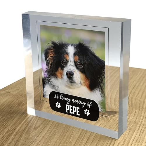 TULLUN Personalisierte Individuelle Benutzerdefinierte Haustier Denkmal Hund Katze Tier Acryl Kristall Klar Block 3D Effekt Plaque Plakette Foto Text Name Datum - Foto TULLUN Personalisierte Individuelle Benutzerdefinierte Haustier Denkmal Hund Katze Tier Acryl Kristall Klar Block 3D Effekt Plaque Plakette Foto Text Name Datum - Foto von TULLUN