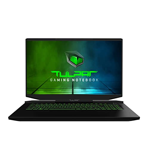 TULPAR A7 V14.2.10 Gaming Laptop | 17,3'' FHD 1920X1080 144HZ IPS LED-Display | Intel Core i5 12500H | 32GB RAM | 1 TB SSD | Nvidia RTX 3050Ti |Windows 11 Pro High-Performance Notebook von TULPAR