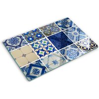Glasschneideplatten - Schneidebrett aus Glas - Herdabdeckplatten - Gehärtetes Glas – 80x52 cm - Fliesen von TULUP