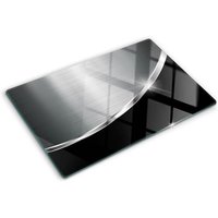Tulup - Glasschneideplatten - Schneidebrett aus Glas - Herdabdeckplatten - Gehärtetes Glas – 80x52 cm - Textur von TULUP