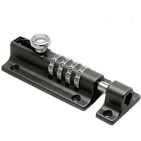 4-stelliges Zahlenschloss – Kombinationsschloss Kombinationsschloss Bolzen – Schwarz 4-stelliges Zahlenschloss – Kombinationsschloss Kombinationsschloss Bolzen – Schwarz von TUMALAGIA