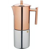 Espressokocher Edelstahl/Kupfer 10 Tassen von TUMALAGIA