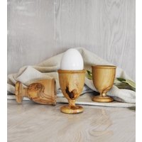 Rustikale Eierbecher Aus Olivenholz | Handgemachte Hölzerne Eierhalter Für Das Frühstück Umweltfreundlicher + Gratis Bienenwachs Rustikale Eierbecher Aus Olivenholz | Handgemachte Hölzerne Eierhalter Für Das Frühstück Umweltfreundlicher + Gratis Bienenwachs von TUNSOUK