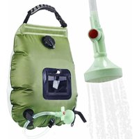 Solarenergie-Sammlung Duschtasche Tragbare Duschtasche Camping-Duschtasche 20l Badewassertasche - von TUNWIT