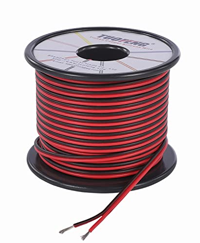 Tuofeng Elektrokabel aus Kupfer, 8 AWG, mit flexiblem Silikonmantel, hohe Temperaturbeständigkeit, 8 Gauge von TUOFENG