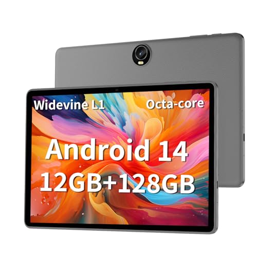 TUOHAITIME Tablet 11 Zoll Android 14 Tablets, 12 GB RAM 128 GB ROM 1 TB Expand, Tablets Mit Octa-Core, 8000 mAh, 5 MP+8 MP, Widevine L1, GPS, WLAN, Bluetooth, 1280 x 800 IPS (Schwarz) TUOHAITIME Tablet 11 Zoll Android 14 Tablets, 12 GB RAM 128 GB ROM 1 TB Expand, Tablets Mit Octa-Core, 8000 mAh, 5 MP+8 MP, Widevine L1, GPS, WLAN, Bluetooth, 1280 x 800 IPS (Schwarz) von TUOHAITIME