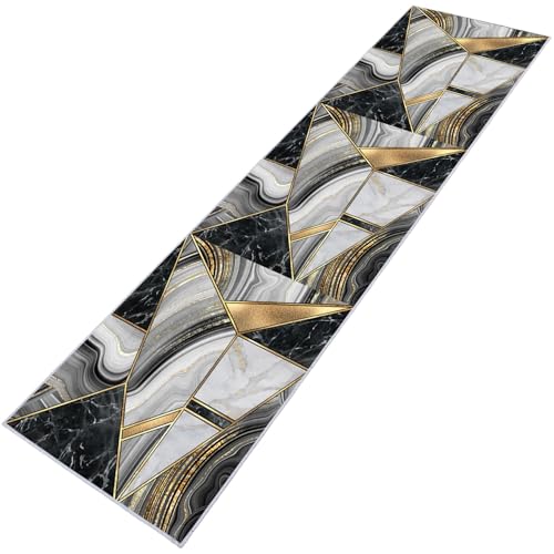 TUOJINRUIDA Moderner Geometrischer Läufer Teppich Teppich 80 x 360 cm für Flur Innen Nicht Rutschen Waschbar Teppich für Küche Eingang Eingang Wohnzimmer Schlafzimmer TUOJINRUIDA Moderner Geometrischer Läufer Teppich Teppich 80 x 360 cm für Flur Innen Nicht Rutschen Waschbar Teppich für Küche Eingang Eingang Wohnzimmer Schlafzimmer von TUOJINRUIDA