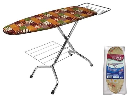 TUOLON Bügelbrettbezug Made in Italy 60 x 140 cm Universal für Dampfbügeleisen praktisch und weich Bügelbrettbezug mit Gummiband Abdeckung zufällige Farben TUOLON Bügelbrettbezug Made in Italy 60 x 140 cm Universal für Dampfbügeleisen praktisch und weich Bügelbrettbezug mit Gummiband Abdeckung zufällige Farben von TUOLON