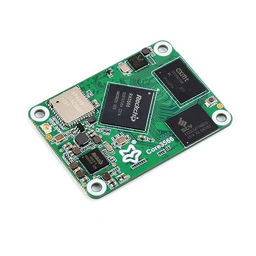Core3566 Entwicklungsplatine kompatibel mit RPi CM4 2GB RAM 32GB eMMC Flash ohne Wireless von TUOPUONE