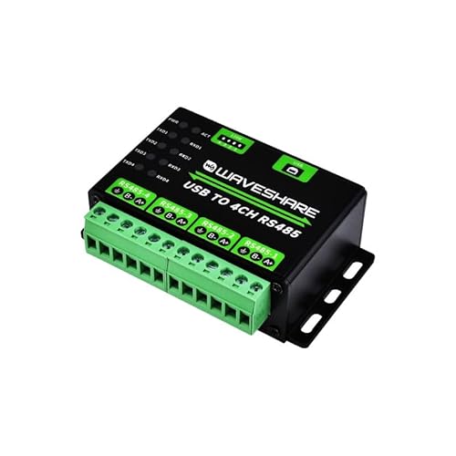 Industrielle USB ZU 4Ch RS485 Konverter-multi Schutzschaltungen Unterstützung Multi Systeme Aluminiumlegierung Fall von TUOPUONE